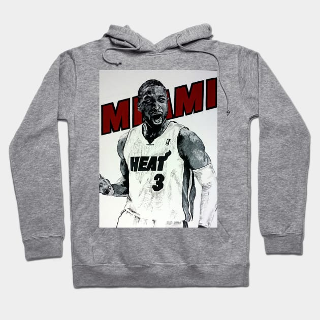 DWAYNE WADE Hoodie by cenoskinz